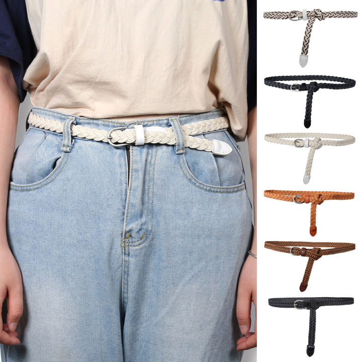 Cosme%20Girls%20Waistband%20Retro%20Solid%20Color%20Korean%20Style%20Dress%20Belt%20-%20Image%205