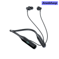 NEW Anedshaop Neck Mounted Sports Wireless Stereo Bluetooth Earphone – HD Sound, Sweatproof Lightweight, 10+ Hours Playtime, New style Magnetic Earbuds, Hands-Free Calls, Noise Cancelling, Ideal for Running, Gym, Workouts More. 