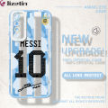 Jizetin for Realme 6 / Narzo Back Cover Transparent Football Star For Boys Soft Phone Case. 