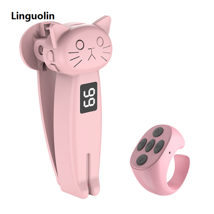 Linguolin%202025%20E-Reader%20Controller%20Bluetooth-Compatible%205.3%20Camera%20Shutter%20Smart%20Phone%20Auto%20Clicker%20Ring%20for%20TikTok%20for%20Android%20IPhone%20Tablets%20-%20Image%207
