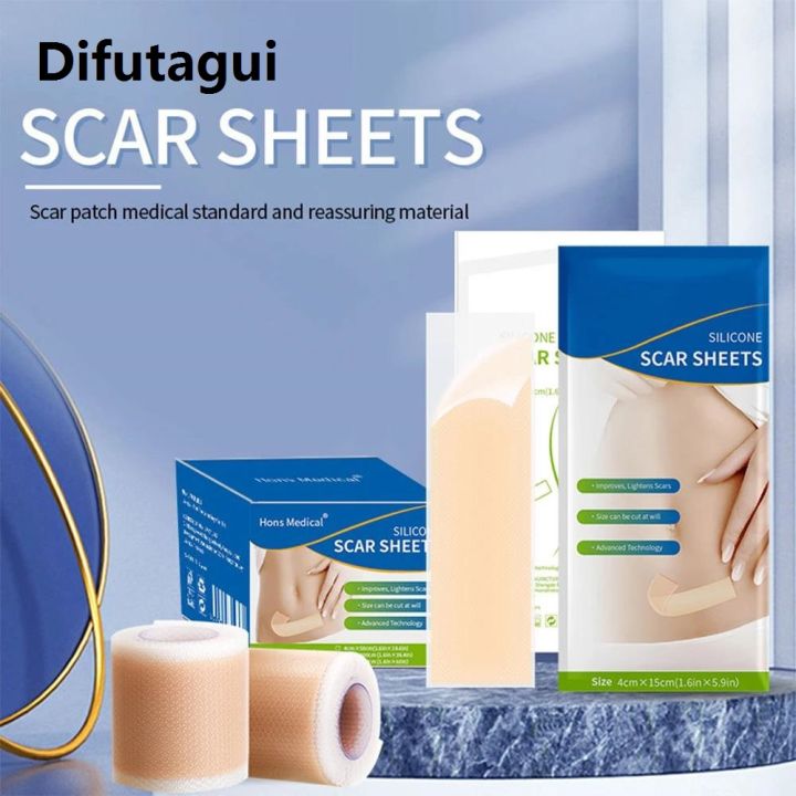 Difutagui%20Fifty%20percent%20discount%20Silicone%20Scar%20Patch%20Silicone%20Scar%20Tape%20Roll%20Scar%20Sheet%20Removal%20Self-Adhesive%20Tape%20Therapy%20Patch%20Burn%20Acne%20Surgical%20Scar%20Skincare%20-%20Image%202