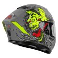 IGN-4 Hyena Glossy Dual Visor By Helmets Nepal. 