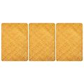 NAMUNY Pack of 3, Natural Seagrass Place Mat, 17.7inch x 12inch, Hand-Woven Rectangular Rattan Placemats. 