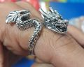 VaryGood Gothic Vintage Dragon Ring For Men. 