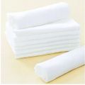 Reusable 10 Pieces Baby Nappy Napkin Cloth Set of White Soft Pure Cotton and Highly Absorbent - Napkins |. 