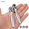 Wenefang 72 Teeth Mini Ratchet Wrench 1/4 Drive Ratchet Handle Quick Release 2025 New Socket Spanner Screwdriver Bit Hand Tool Wrench Repair Tools. 