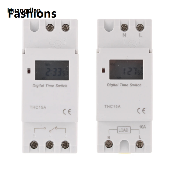 Huangdian Fashions 1pc Electronic Weekly 7 Days Programmable Digital ...