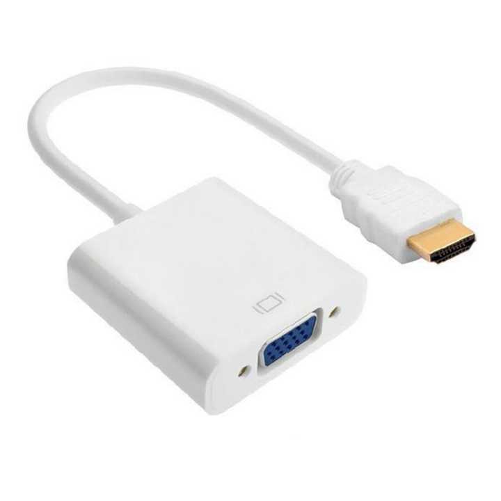 Black Hdmi To Vga Display Adapter / Converter
