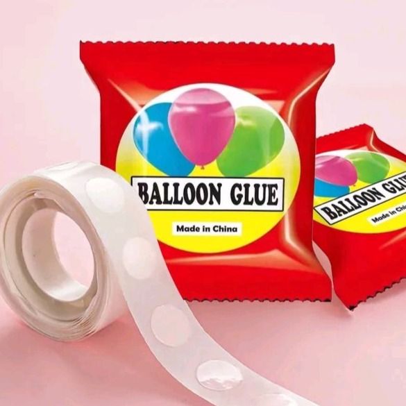 Balloon Double Glue Dot Tape Removable Easy To Clean Balloon Sticky Dot Tape | Dot Tape For Balloons Pack Of 2