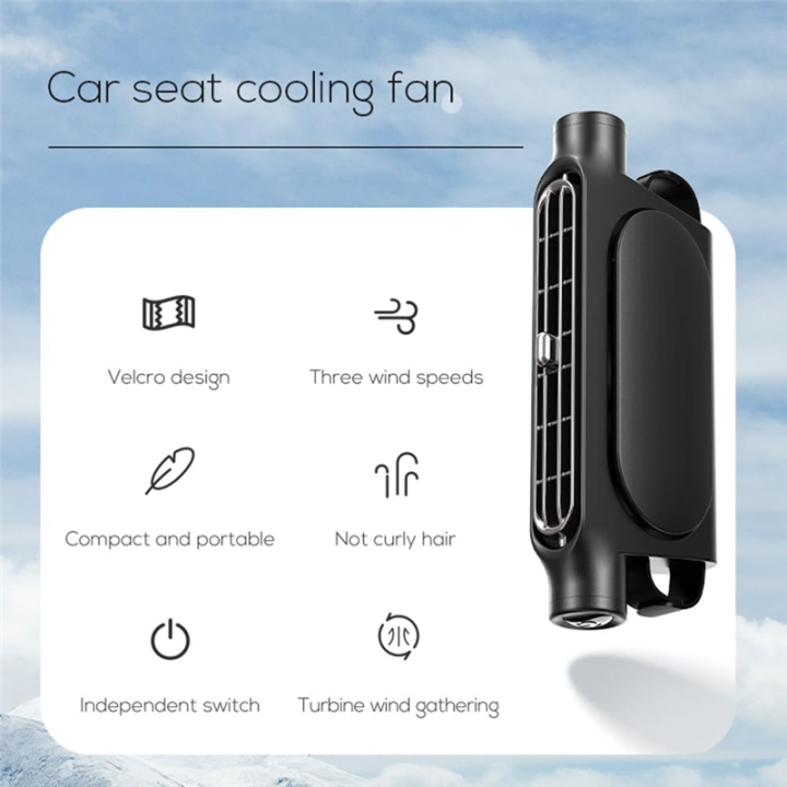 Electric%20Car%20Fans%20for%20Rear%20Seat%20Passenger%20Portable%20Headrest%20Backseat%20Car%20Fan%20with%20Three%20Speed%20Regulation%20for%20SUV%20Black%20-%20Image%202
