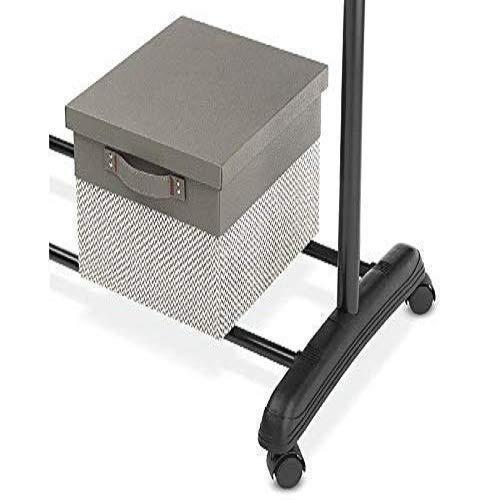 Double%20Pole%20Stainless%20Steel%20Cloth%20Drying%20Hanger%20And%20Organizer%20Rack%20With%20Wheel%20For%20Indoor%20&%20Outdoor%20-%20Image%203