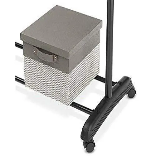 Double%20Pole%20Stainless%20Steel%20Cloth%20Drying%20Hanger%20And%20Organizer%20Rack%20With%20Wheel%20For%20Indoor%20&%20Outdoor%20-%20Image%203