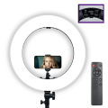 NOVALUX Professional 18 inch 65 Watt(46cm) Big LED Ring Light with Remote and Digital Display. 
