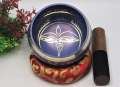 All In One Gallery - 10 C.M. Diameter Color Singing Bowl, Meditation Sound Bowl Hand Beaten, Tibetan Singing Bowl-Gift Bowl- Made In Nepal. 