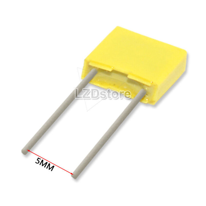 20pcs%20102J100%20Correction%20Capacitor%20102%20100V%201nF%200.001uF%20102J%20100V%20Pitch%205mm%20Polypropylene%20Safety%20Plastic%20Film%20-%20Image%202