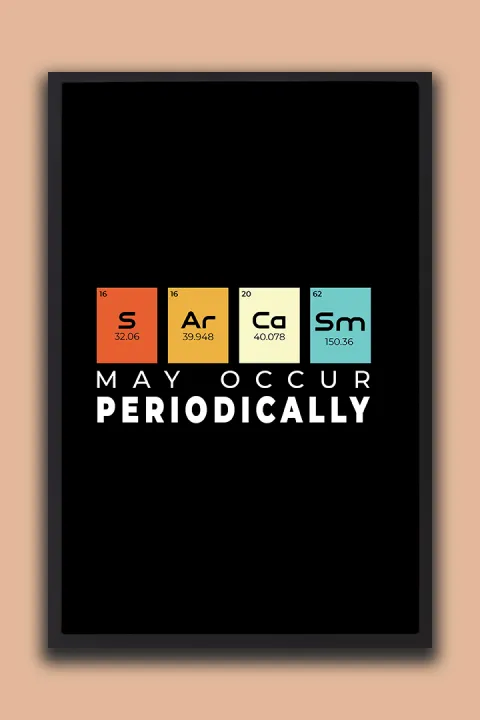 May%20Occur%20Periodically%20Funny%20Science%20Wall%20Poster%20%E2%80%93%20Chemistry%20Periodic%20Table%20D%C3%A9cor%7C%20One%20Piece%20Frame%20-%20Image%203