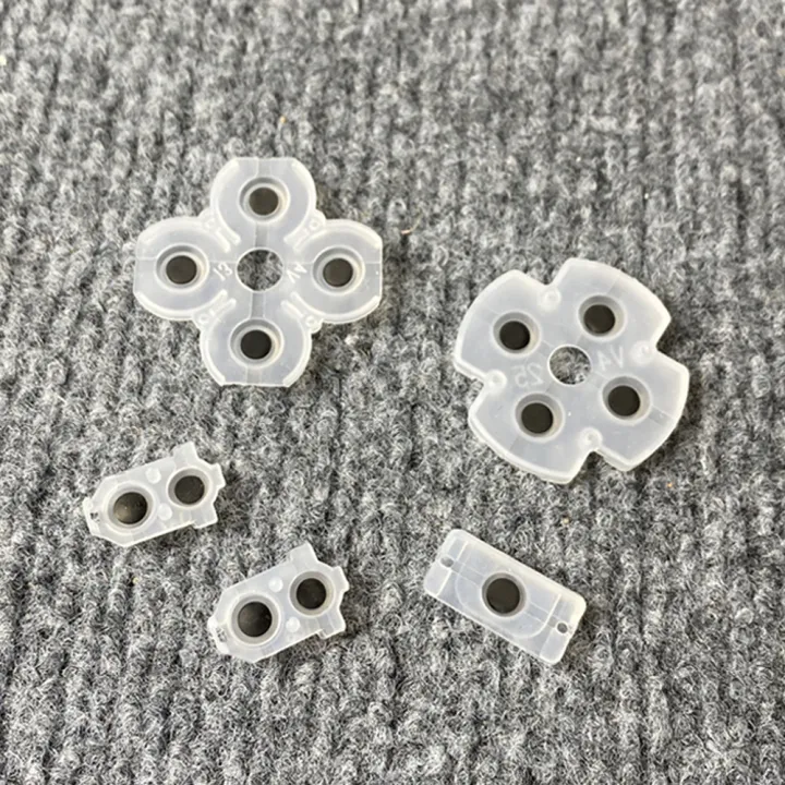 10Sets/5/1%20Set%20Silicone%20Conductive%20Rubber%20Pads%20for%20PS4%20Controller,%20Buttons%20Repair%20Replacement%20Part%20for%20PS%204%20-%20Image%204