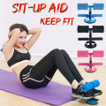 sports life Sit-ups Push-up Assist Device Abdominal Exercise Roller Home Fitness Tool Single pole / Double pole. 
