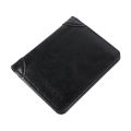 Solid Color 2 Fold Wallets Portable Leather Urban Recreational Style Anti-theft Cash Bag Credit Card Case Soft Male Leather Purse Daily Use. 