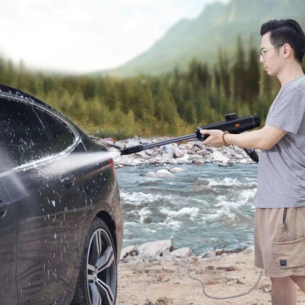 Baseus CRDDSQ-01 5V 0.7MPa Car Washer High Pressure Cleaner Waterproof ...
