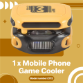 MEMO CX12 Mobile Phone Cooler Phone Game Cooler Radiator Magnetic Semiconductor Ice Cooling Radiator with AI Temperature Control Digital Display. 