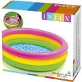 INTEX Sunset Glow Baby bath tub 86*25cm Inflatable Swimming Pool (Multiclolr). 