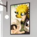 Mural art café bar room DIY stickers retro poster sticky poster port south wind 1pc naruto movie kraft paper aesthetics. 