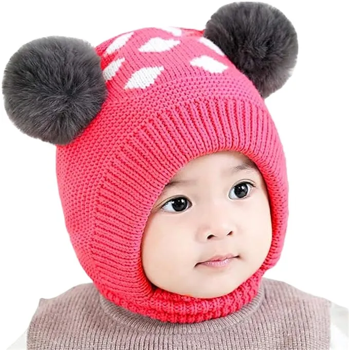 Newborn%20Cute%20Warm%20Baby%20Woolen%20Earflap%20Monkey%20Cap%20Topi%20Soft%20Knit%20Sock%20Winter%20Hat%20Beautiful%20Design%20For%20Baby%20Boy%20And%20Girl%20-%20Image%205