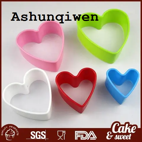 Ashunqiwen%205%20Pcs%20-%20Multi%20Color%205pcs/set%20Cookies%20Cutter%20Frame%20Fondant%20Biscuit%20Cake%20Mould%20DIY%20Star%20Chirstmas%20Tree%20Round%20Heart%20Flower%20Mold%20Cookie%20Maker%20-%20Image%203