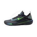PEAK Lightning XI TaiChi Basketball Shoes Black Green Blue For Men ET42071A | Durable Indoor/Outdoor Basketball Court Shoes For Boys. 