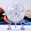 Spinning Cracked Crystal Ball for Water Indoor Fountain Water Fountain Spinning Crystal Glass Ball Indoor Water Fountain Spinning Crystal Replacement Glass Ball. 