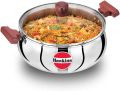 Hawkins 5 Litre Stainless Steel Induction Compatible Handi with Lid SSH50G - Big Digital. 