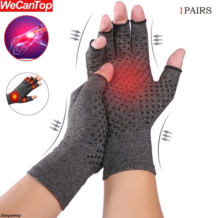 MengsanFashion 1Pair Arthritis Gloves - Unisex Rheumatic Pressure Ulcer Gloves for Arthritic Joint Pain Relief,RSI,Carpal Tunnel Wrist Support