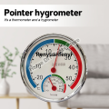 Renyuan Pointer Thermometer Thermohygrometer Hygrometer Indoor Outdoor 2 Original In 1 Wall-mounted Desktop Temperature Humidity Meter Household. 