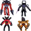 Newest Skibidi Toilet Clockman Titan TV Man Speakerman Plush Toys Horror Game Cartoon Stuffed Doll Kids Birthday Christmas Gifts. 
