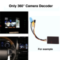 Car LVDS to CVBS Cable 360 Panoramic Reversing Camera Decoder Canbus Box for Prado Land Cruiser 150 Kits. 