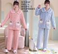 Winter Pajama Set For Girls- Winter Homewear- Fleece Set. 