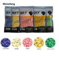 Wenefang Ms.BEE (RANDOM PACKAGING) No Strip Depilatory Hard Wax Beads Waxing Body Hair Removal Bean 100g Brazilian Wax Body Hair Removal. 