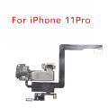 Ear Speaker Flex For iPhone 11 11Pro Max Ear Piece With Face ID Light Sensor Flex Cable Incl Mic Replacement Parts. 