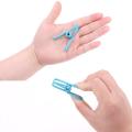 Right Products Multi-Purpose Windproof Clothespin Wire Clips/ Clip Clothes Pins for Clothesline (12pcs). 