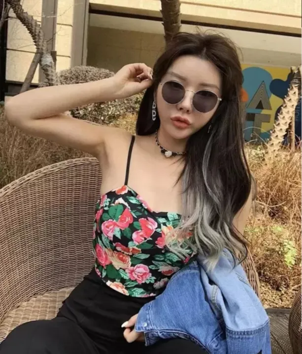 Fashion%20Floral%20Print%20Sexy%20Padded%20Tank%20Top%20/T-Shirt%20For%20Women%20-%20Fashion%20%7C%20T-Shirts%20For%20Women%20%7C%20Women's%20Wear%20%7C%20-%20Image%204