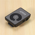 FORIDE 4X Mini Mirror Clip USB Digital MP3 Music Player Support 8GB SD TF Card Black. 