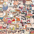 50/100Pcs Cartoon Anime Crayon Shin Chan Stickers For Car Laptop Phone Stationery Decor Decals Waterproof Sticker Kids Toys. 