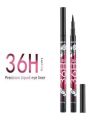36h Black Eyeliner Pencil Long Lasting Waterproof Liquid Eyeliner Pen Natural Eye Liner Makeup| Eye Liner (Black) (pack of 1) Matte Finish. 