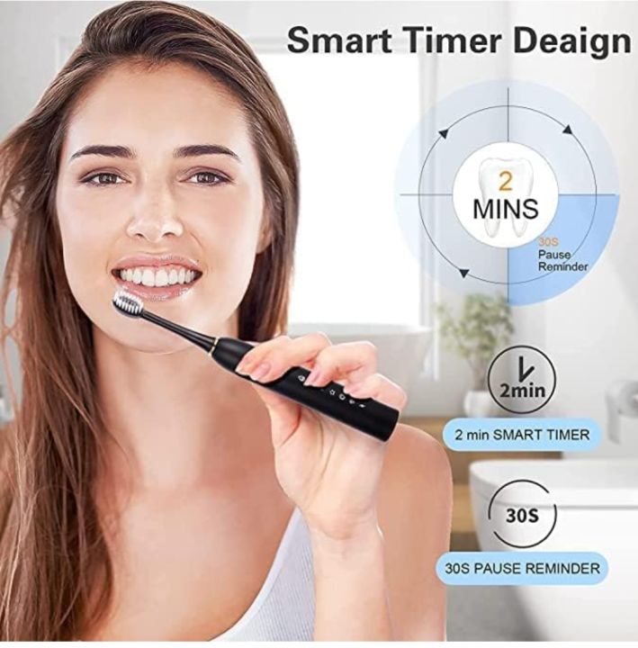 Sonic%20Electric%20Toothbrush%20for%20Adults,Rechargeable%20Electric%20Toothbrushe%20with%203%20Brush%20-%20Image%203