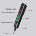 HT89 12~300V AC Voltage Detector Digital Test Pen NCV Multimeter Pen Zero Fire Line Detector Pen Multifunctional. 