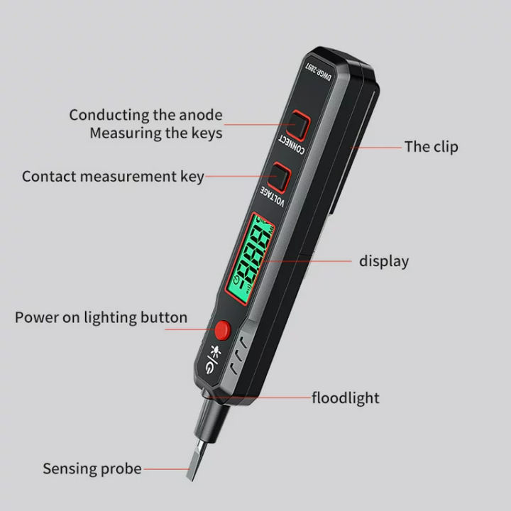 HT89%2012~300V%20AC%20Voltage%20Detector%20Digital%20Test%20Pen%20NCV%20Multimeter%20Pen%20Zero%20Fire%20Line%20Detector%20Pen%20Multifunctional%20-%20Image%205