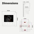 Tuya WiFi Thermostat Room Temperature Controller Water/Electric Floor Heating Gas Boiler App Control for Alexa C. 