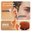 GOBOULT Newly Launched Z40 V2.0 with 70H Playtime, Quad Mic ENC, 45ms Low Latency, 13mm Bass, Legacy Continues, IPX5, BTv 5.4, TWS Truly Wireless in Ear Earbuds. 