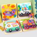 2025 New Children's Animal Wooden 3D Puzzle Board for Baby Early Montessori Education Toy Cartoon Board Stem Toys Table Game Newborn Gift. 